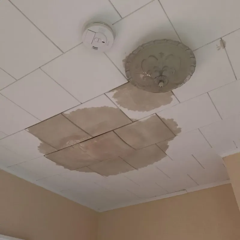 Ceiling Water Damage Repair in Noank, CT