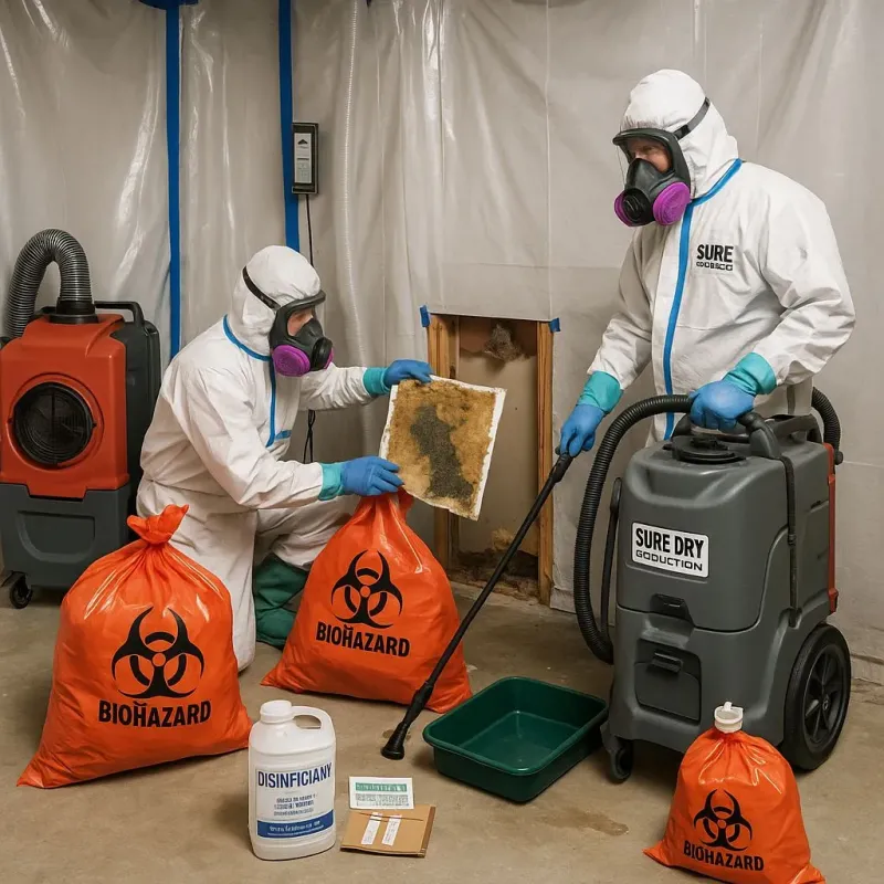 Contaminated Water Handling Protocols process in Noank, CT