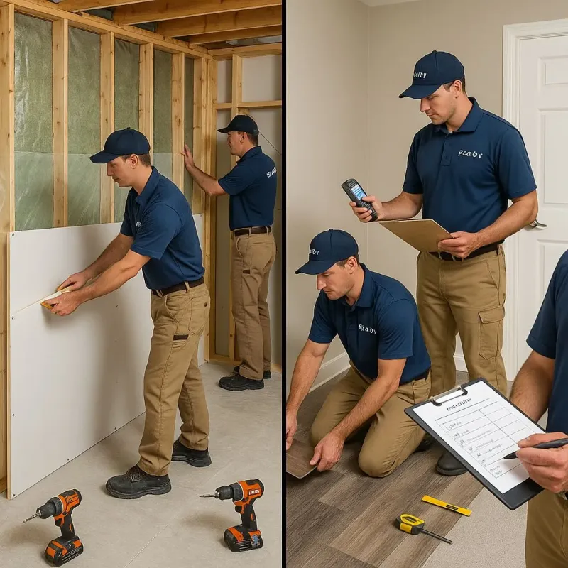 Repairs and Reconstruction process in Noank, CT