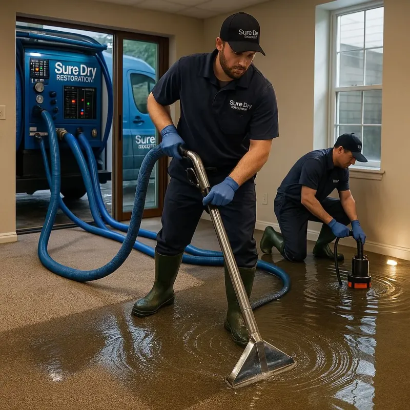 Water Extraction and Removal process in Noank, CT